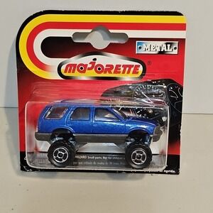 NEW Majorette GMC Jimmy Dark Blue Serie 200 Chevy Blazer 1995 HTF 1:58 NIP #239